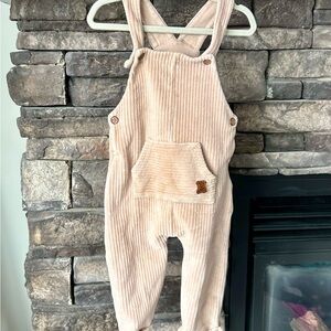 Mayoral Corduroy Overalls in Light Beige - 6-9m
